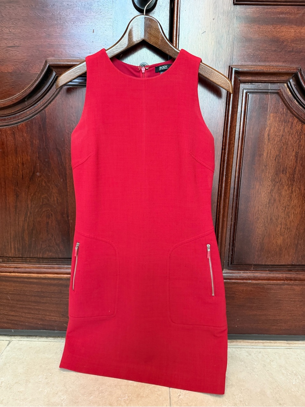Victoria's Secret Bright Red Sleeveless Mini Dress
